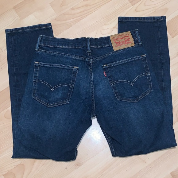 SOLD*** Levi’s 511 Straight Blue Jeans Size 33x30 - Picture 4 of 7
